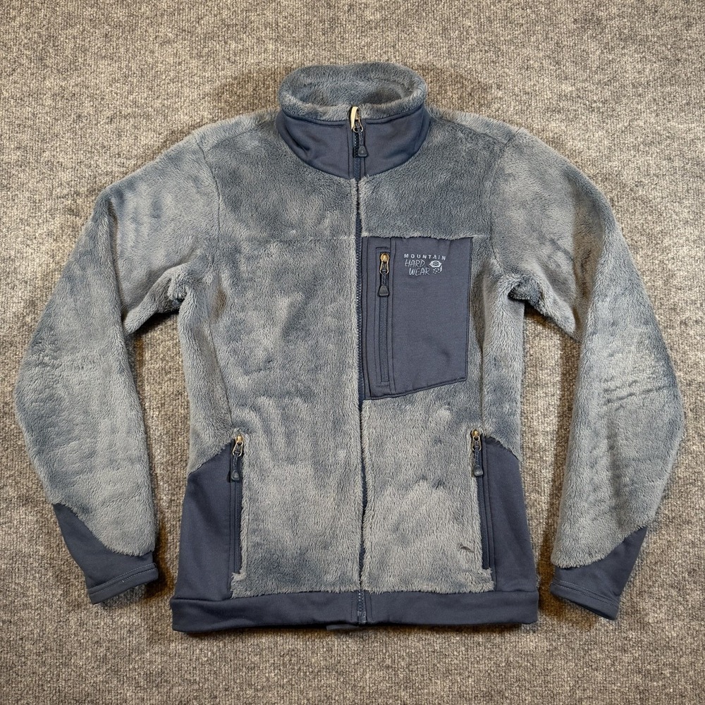 Mountain Hardwear Women's Small Blue Polartec High Loft Fleece Jacket